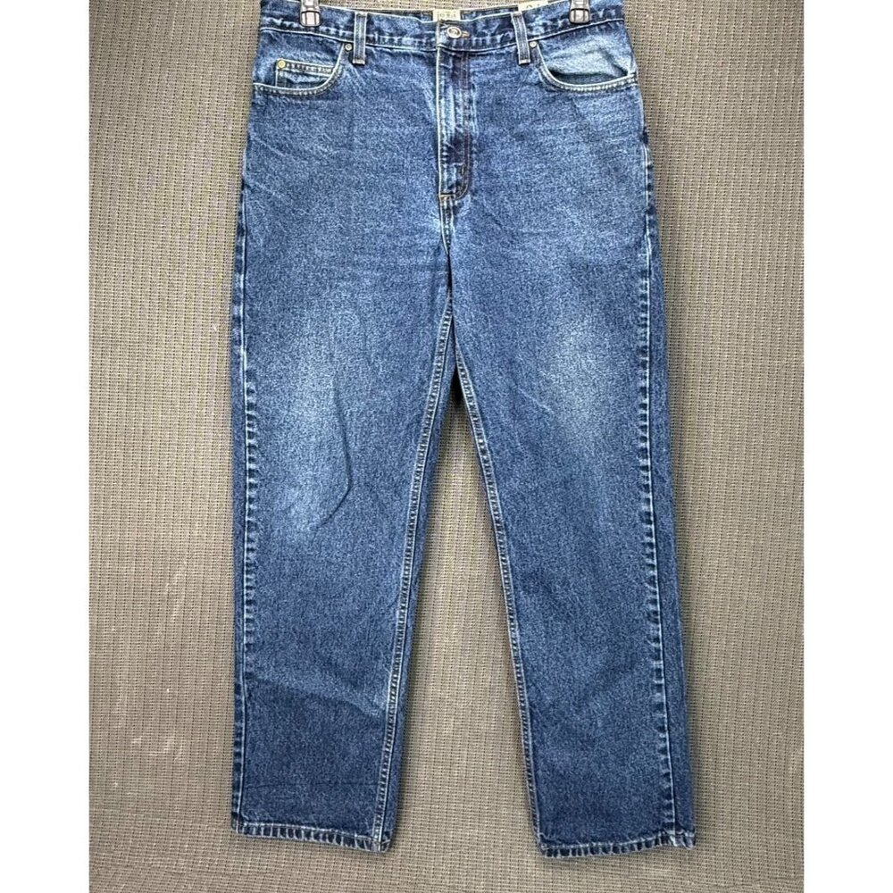Red Head Brand Co. Mens Size 34x32 Blue Straight Fit Classic Denim Jeans